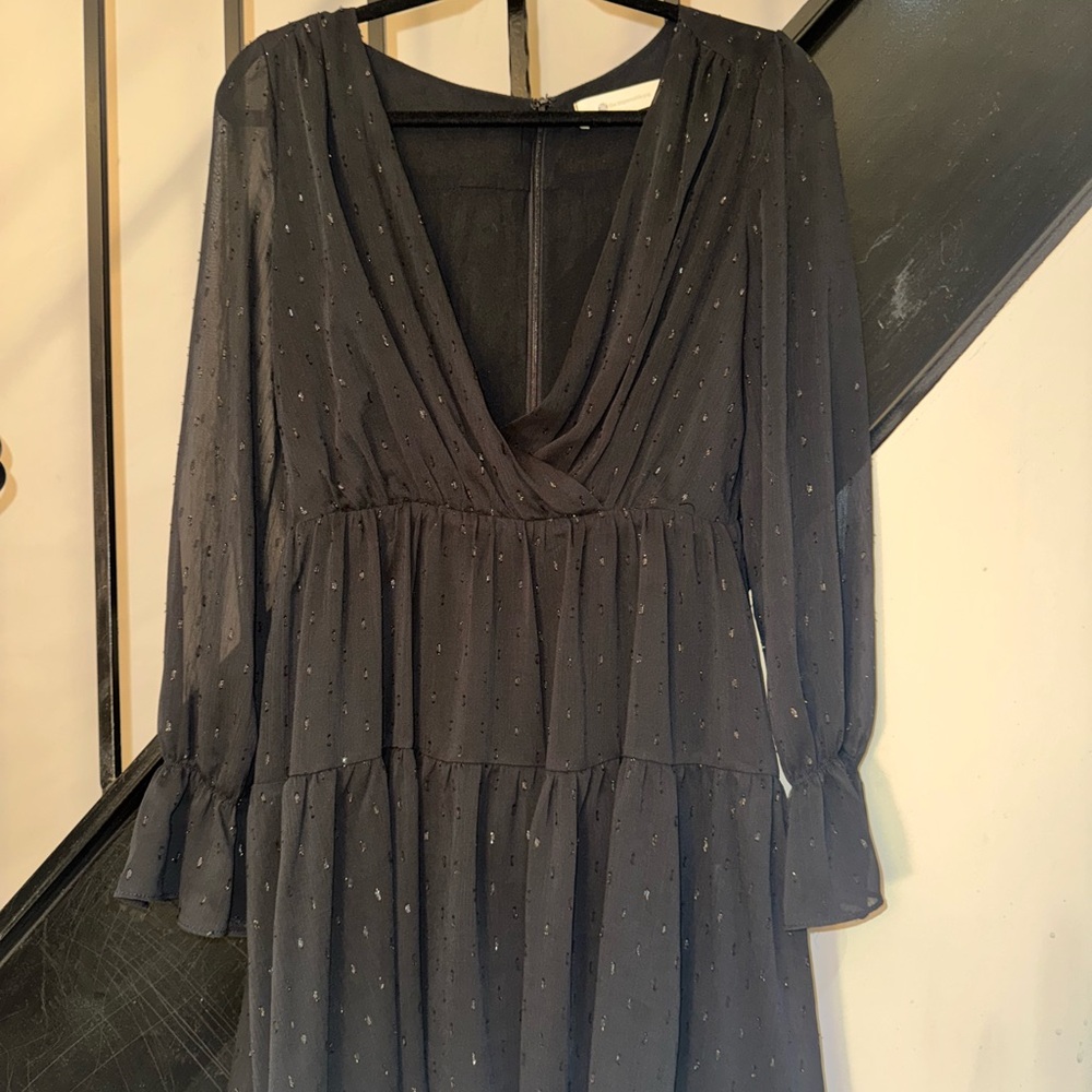 The Impeccable Pig Black Long Sleeve Dress